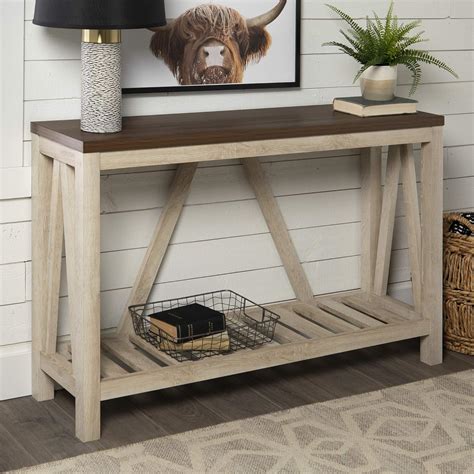 5" Behind Couch Table, Hallway Table for Entryway, Living Room, Foyer, Sofa Table Skinny, Console Table with 2 Drawers. . Amazon entry table